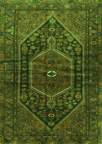 Persian Green Traditional Rug, tr2859grn