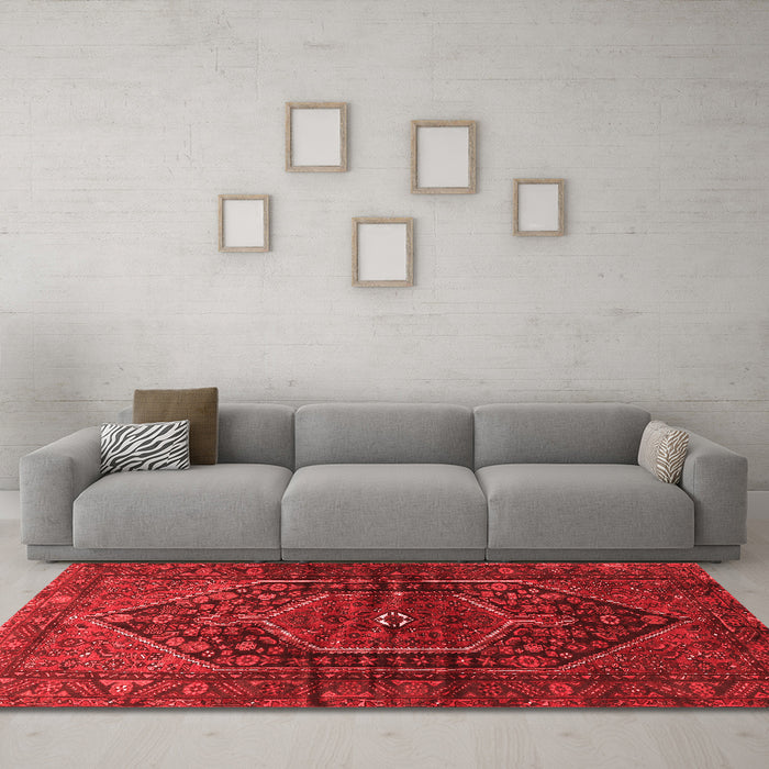 Traditional Red Washable Rugs