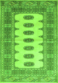 Southwestern Green Country Rug, tr285grn