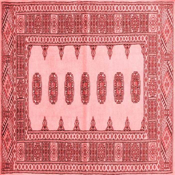 Machine Washable Southwestern Red Country Rug, wshtr285red