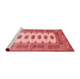 Country Red Washable Rugs