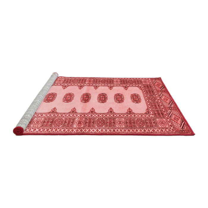Country Red Washable Rugs