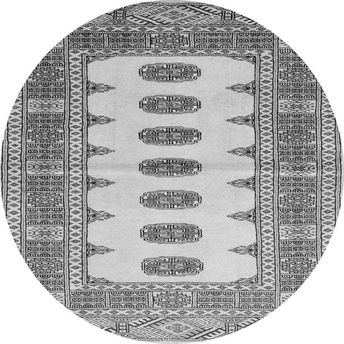 Square Southwestern Gray Country Rug, tr285gry