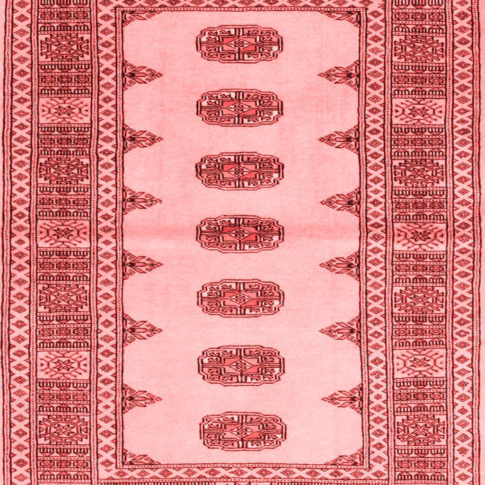 Machine Washable Southwestern Red Country Rug, wshtr285red