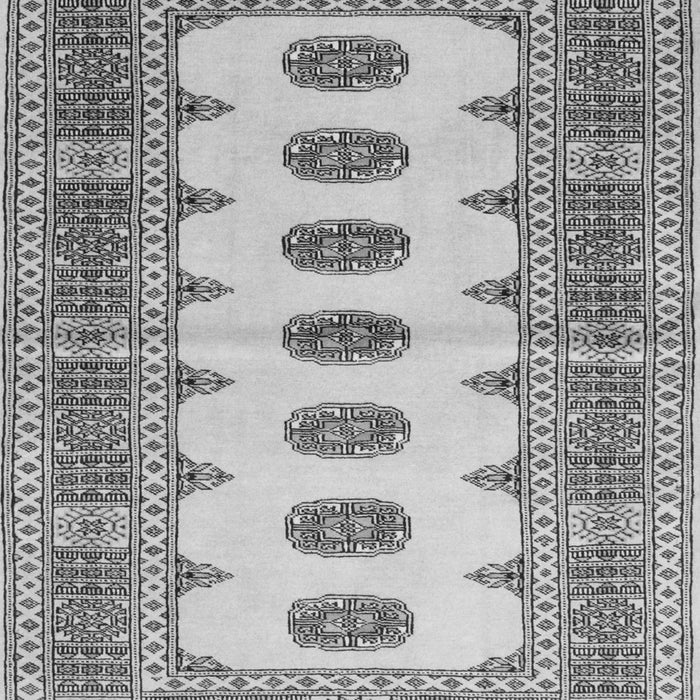 Serging Thickness of Machine Washable Southwestern Gray Country Rug, wshtr285gry