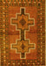 Persian Yellow Traditional Rug, tr2860yw