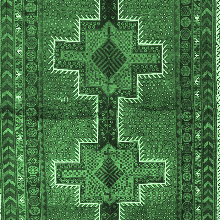 Persian Emerald Green Traditional Rug, tr2860emgrn
