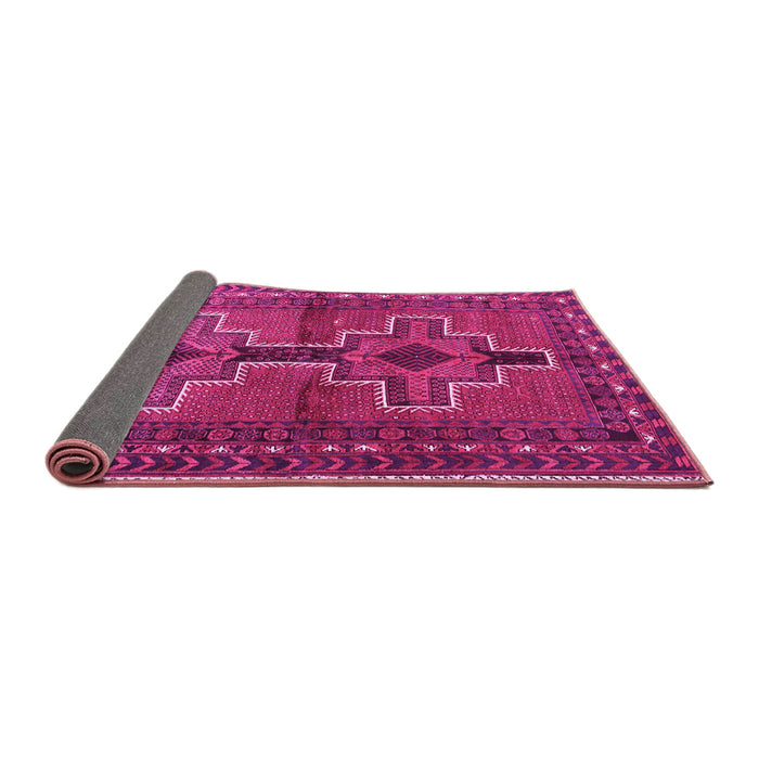 Sideview of Persian Pink Traditional Rug, tr2860pnk