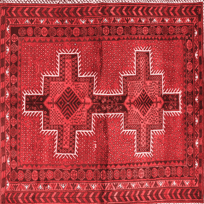 Machine Washable Persian Red Traditional Rug, wshtr2860red