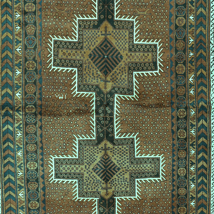 Persian Turquoise Traditional Rug, tr2860turq