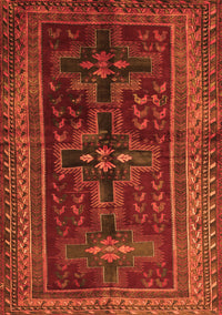 Persian Orange Traditional Rug, tr2861org