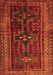 Persian Orange Traditional Rug, tr2861org