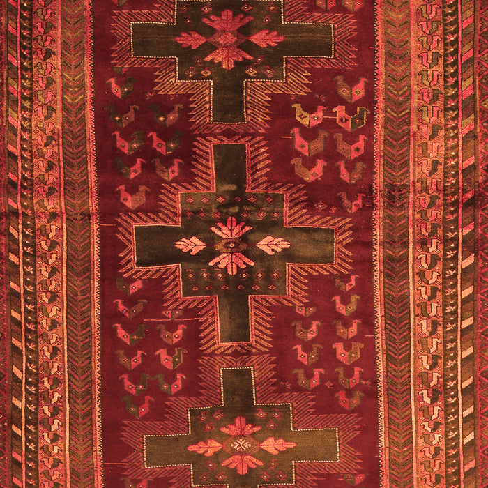 Persian Orange Traditional Rug, tr2861org