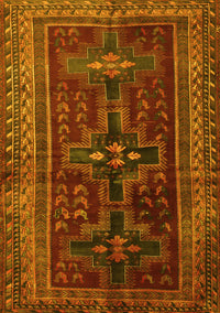 Persian Yellow Traditional Rug, tr2861yw