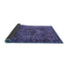 Sideview of Persian Blue Traditional Rug, tr2862blu