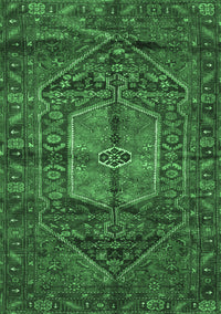 Persian Emerald Green Traditional Rug, tr2863emgrn