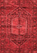 Persian Red Traditional Area Rugs