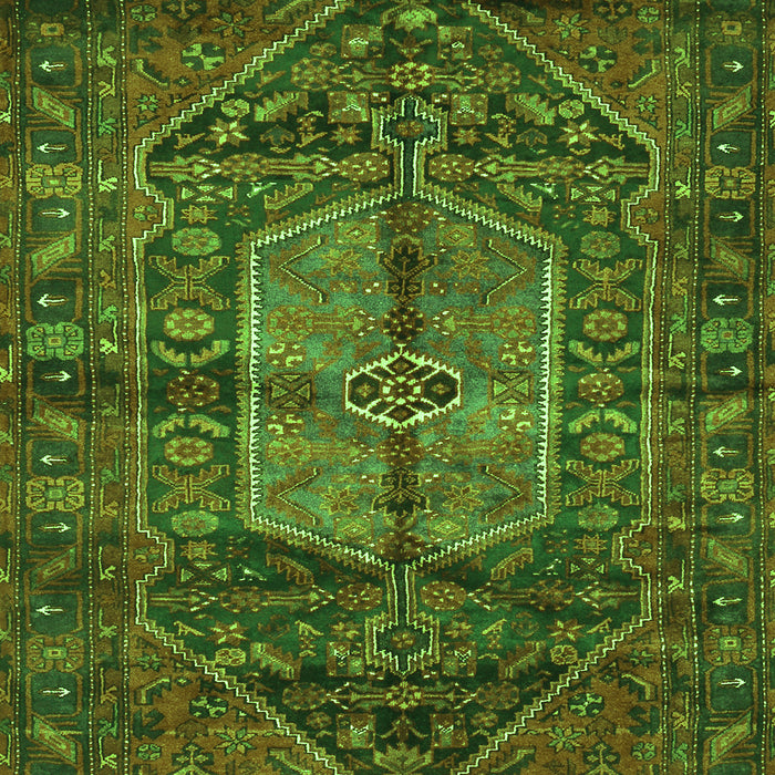 Persian Green Traditional Rug, tr2863grn