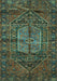 Persian Turquoise Traditional Rug, tr2863turq