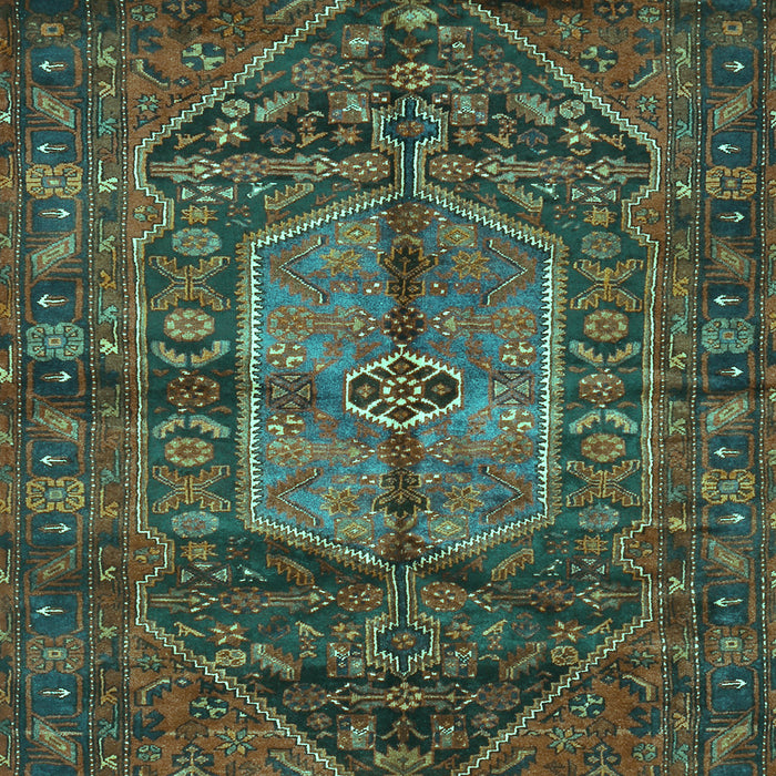 Persian Turquoise Traditional Rug, tr2863turq