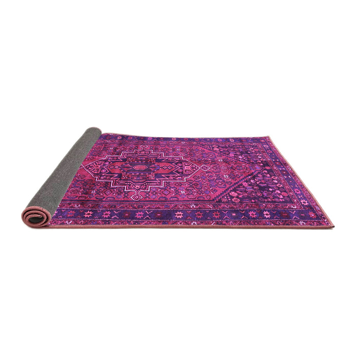 Sideview of Persian Purple Traditional Rug, tr2864pur