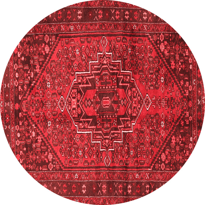 Machine Washable Persian Red Traditional Rug, wshtr2864red