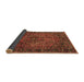 Sideview of Persian Brown Traditional Rug, tr2864brn