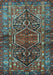 Persian Light Blue Traditional Rug, tr2865lblu