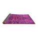 Sideview of Persian Purple Traditional Rug, tr2865pur