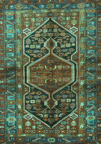 Persian Turquoise Traditional Rug, tr2865turq