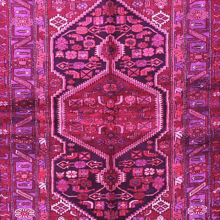 Machine Washable Persian Pink Traditional Rug, wshtr2865pnk