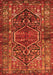 Persian Orange Traditional Rug, tr2865org