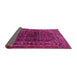 Sideview of Persian Pink Traditional Rug, tr2866pnk