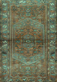 Persian Turquoise Traditional Rug, tr2867turq