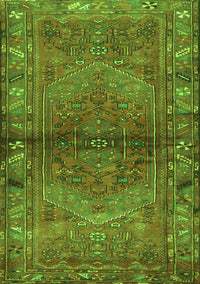 Persian Green Traditional Rug, tr2867grn