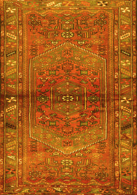 Persian Yellow Traditional Rug, tr2867yw