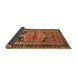 Sideview of Persian Brown Traditional Rug, tr2868brn