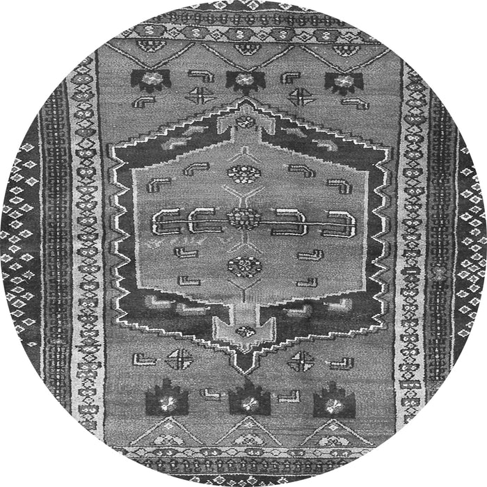 Machine Washable Persian Gray Traditional Rug, wshtr2868gry
