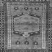 Serging Thickness of Persian Gray Traditional Rug, tr2868gry