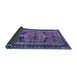 Sideview of Persian Blue Traditional Rug, tr2868blu