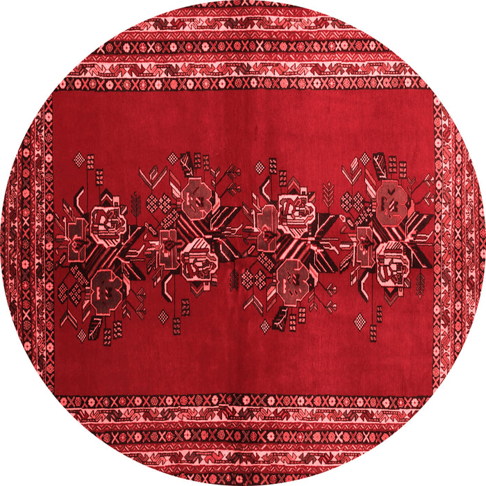 Machine Washable Persian Red Traditional Rug, wshtr286red