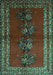 Persian Turquoise Traditional Rug, tr286turq