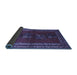 Sideview of Persian Blue Traditional Rug, tr286blu