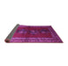 Sideview of Persian Purple Traditional Rug, tr286pur