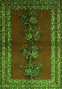 Persian Green Traditional Rug, tr286grn