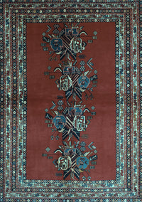 Persian Light Blue Traditional Rug, tr286lblu