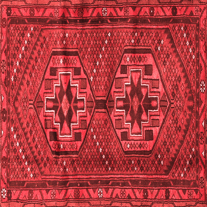 Machine Washable Persian Red Traditional Rug, wshtr2870red