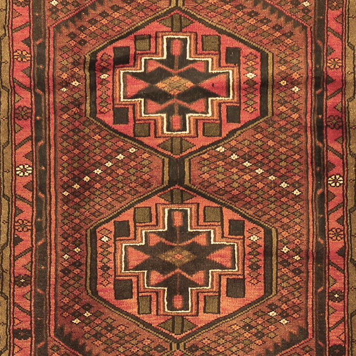 Machine Washable Persian Brown Traditional Rug, wshtr2870brn
