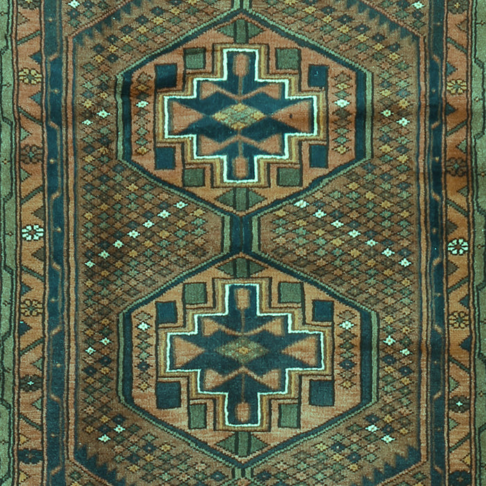 Persian Turquoise Traditional Rug, tr2870turq