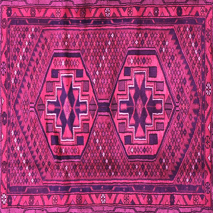 Square Persian Pink Traditional Rug, tr2870pnk